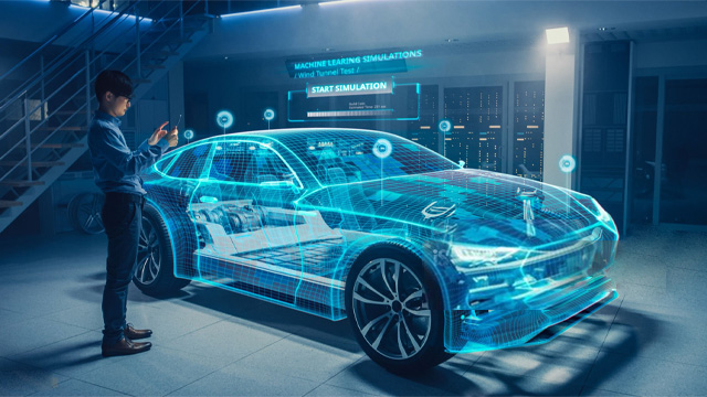 A selection of luxury and commercial automobiles.